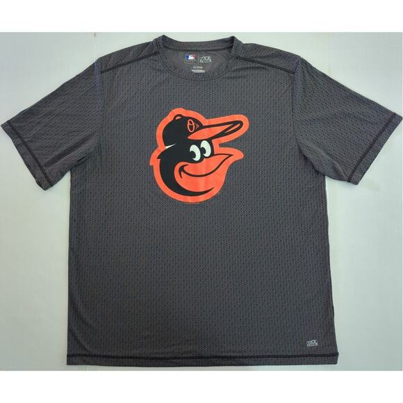 Baltimore Orioles MLB Genuine Merchandise Gray TX3 Cool T-shirt Mens Size 2XL - Picture 1 of 7